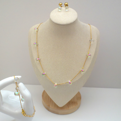 Translucent Crystal Drops Set.
